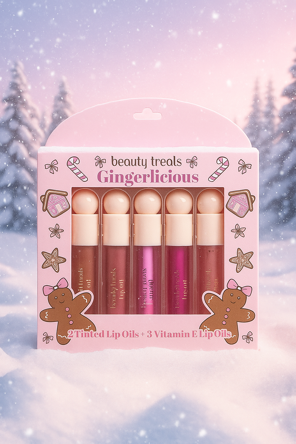 Coffret Gingerlicious Lip Oils – Édition Limitée