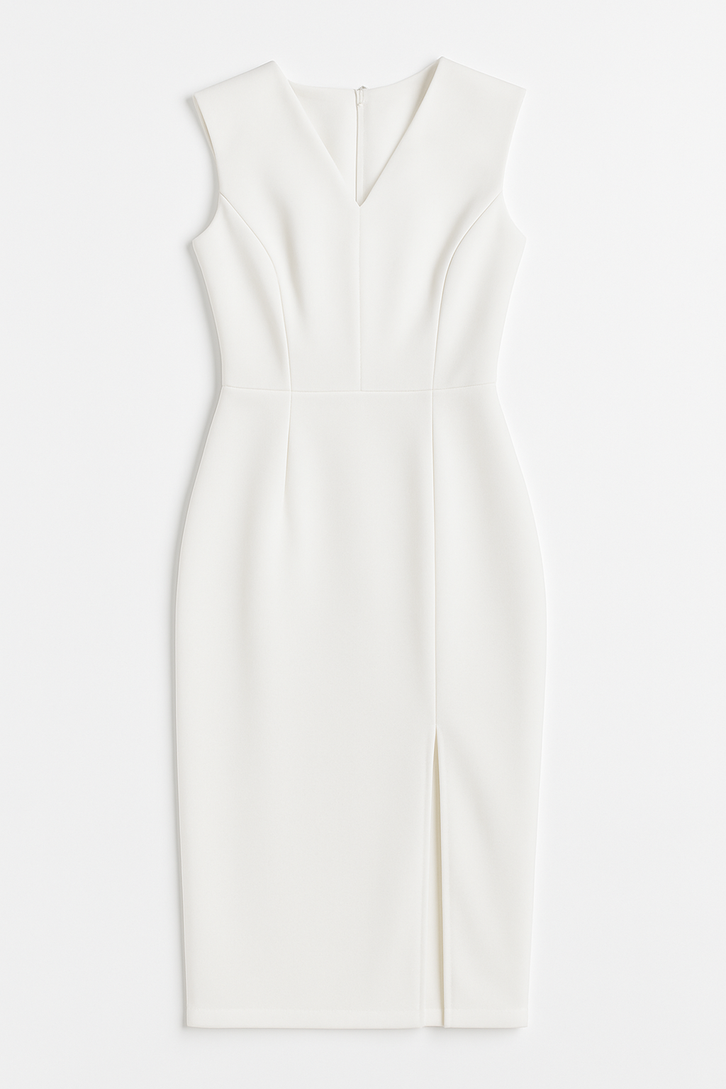 Robe chic fendue