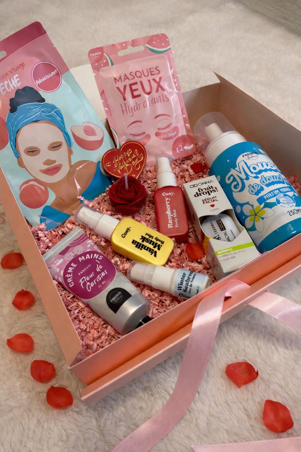 Coffret cadeau Saint Valentin Éclat d’Or - Édition Limitée