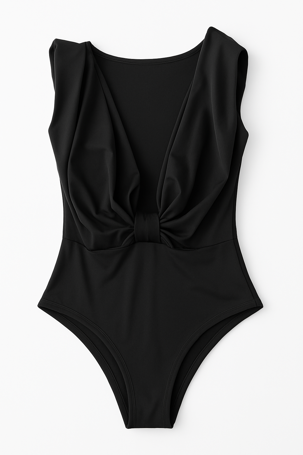 Body uni décolleté