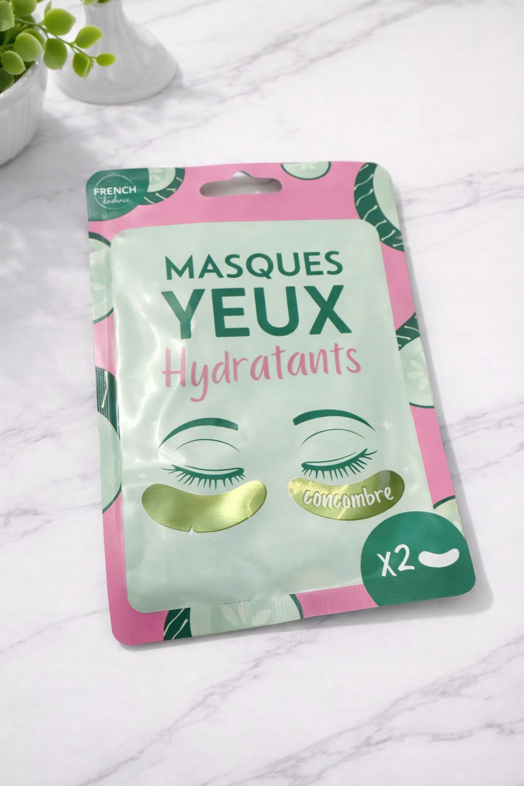 Masques yeux hydratants