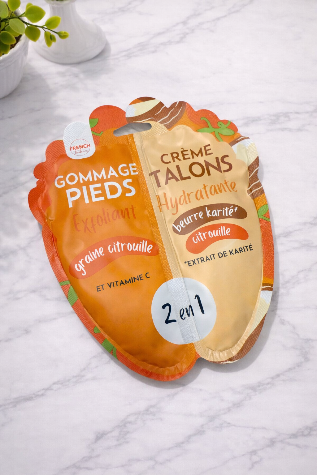 Duo Gommage / Crème hydratante pieds