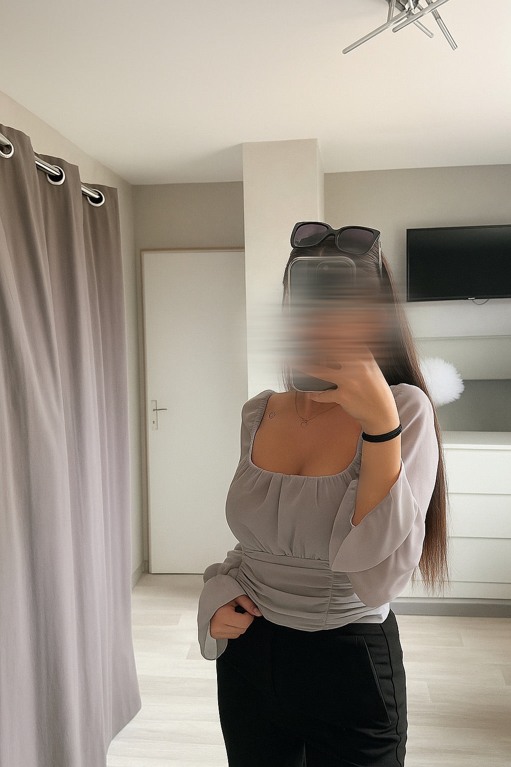 Blouse manche longue