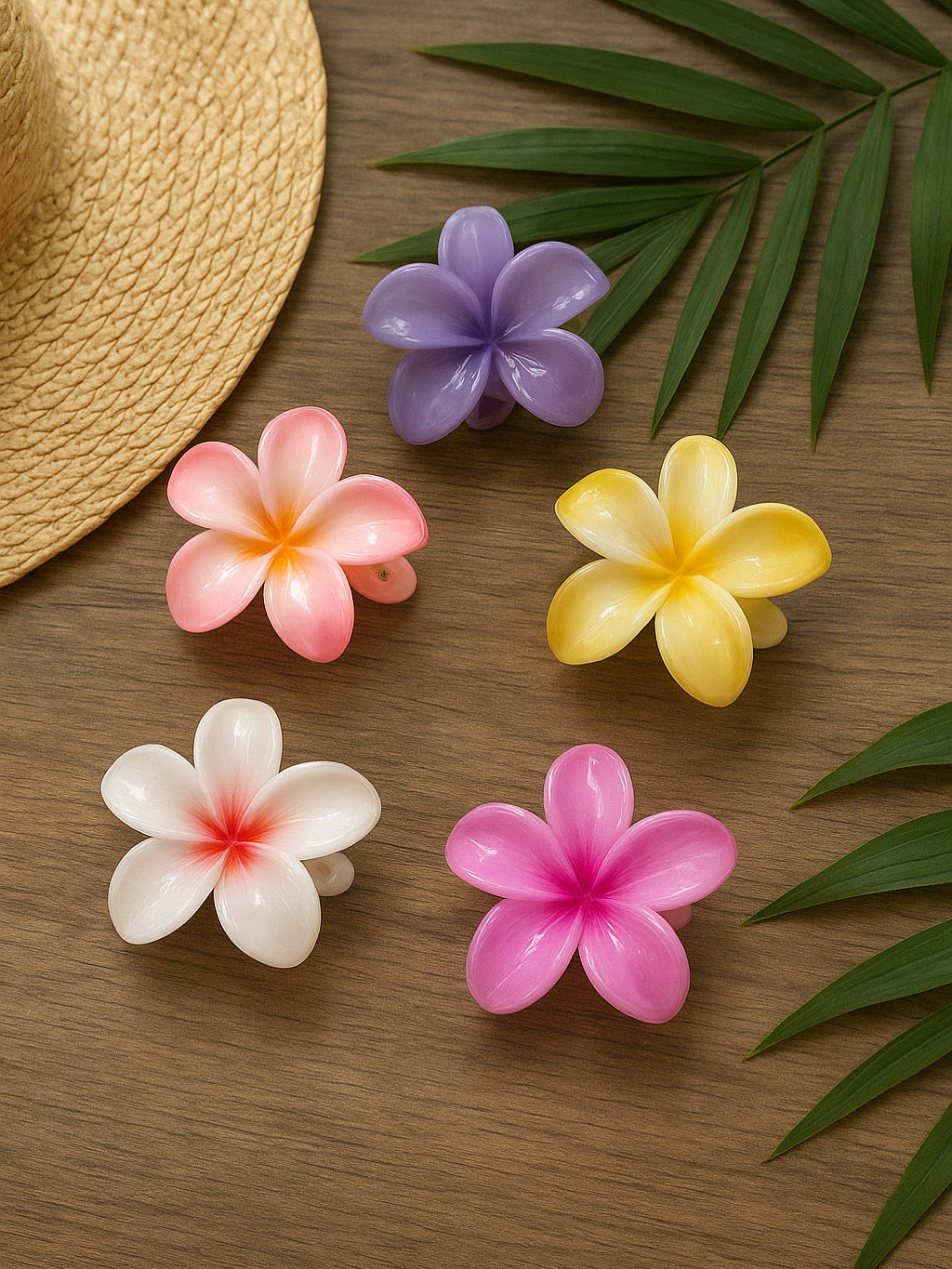 Pince à cheveux Fleur