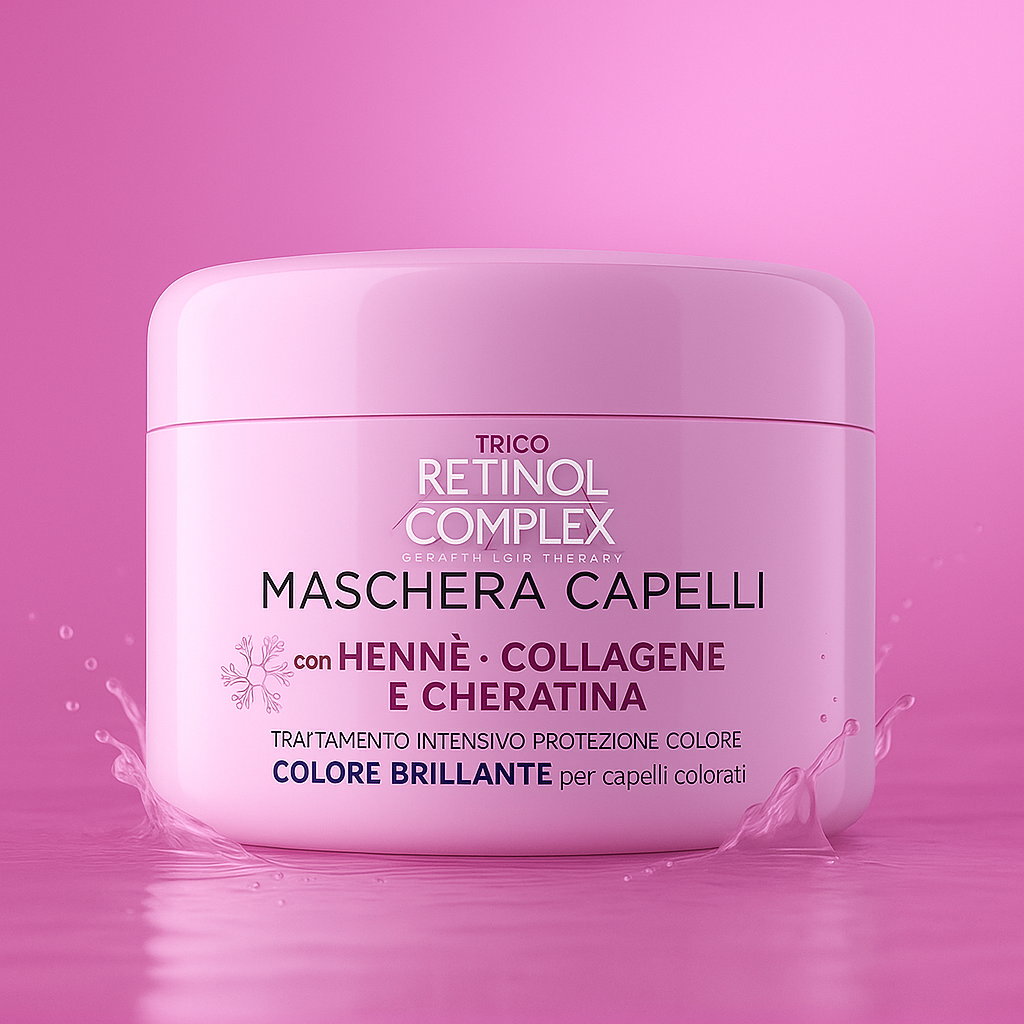 Masque protection cheveux colorés retinol complex - 300mL
