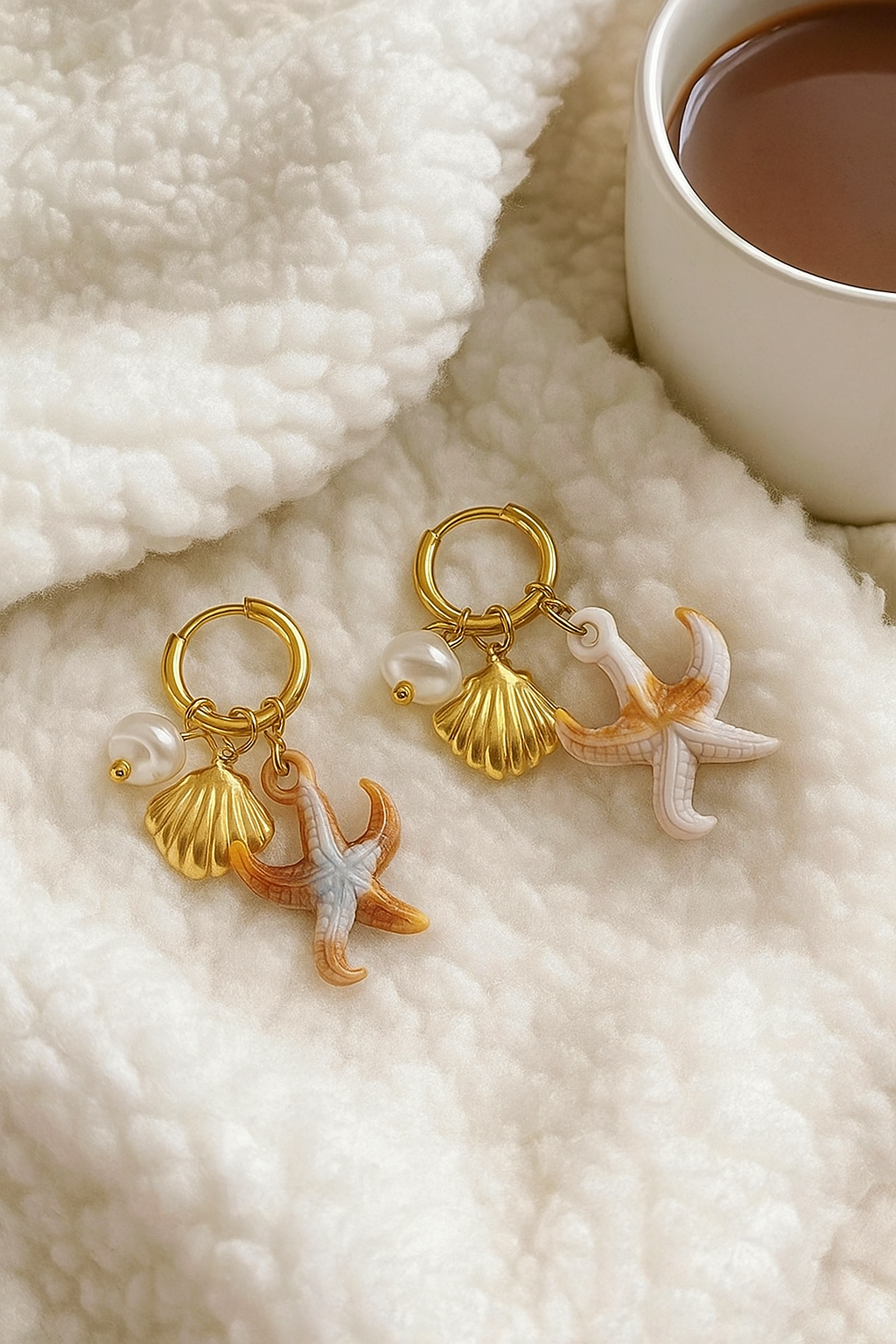 Boucles d’oreilles Océane - Acier inoxydable