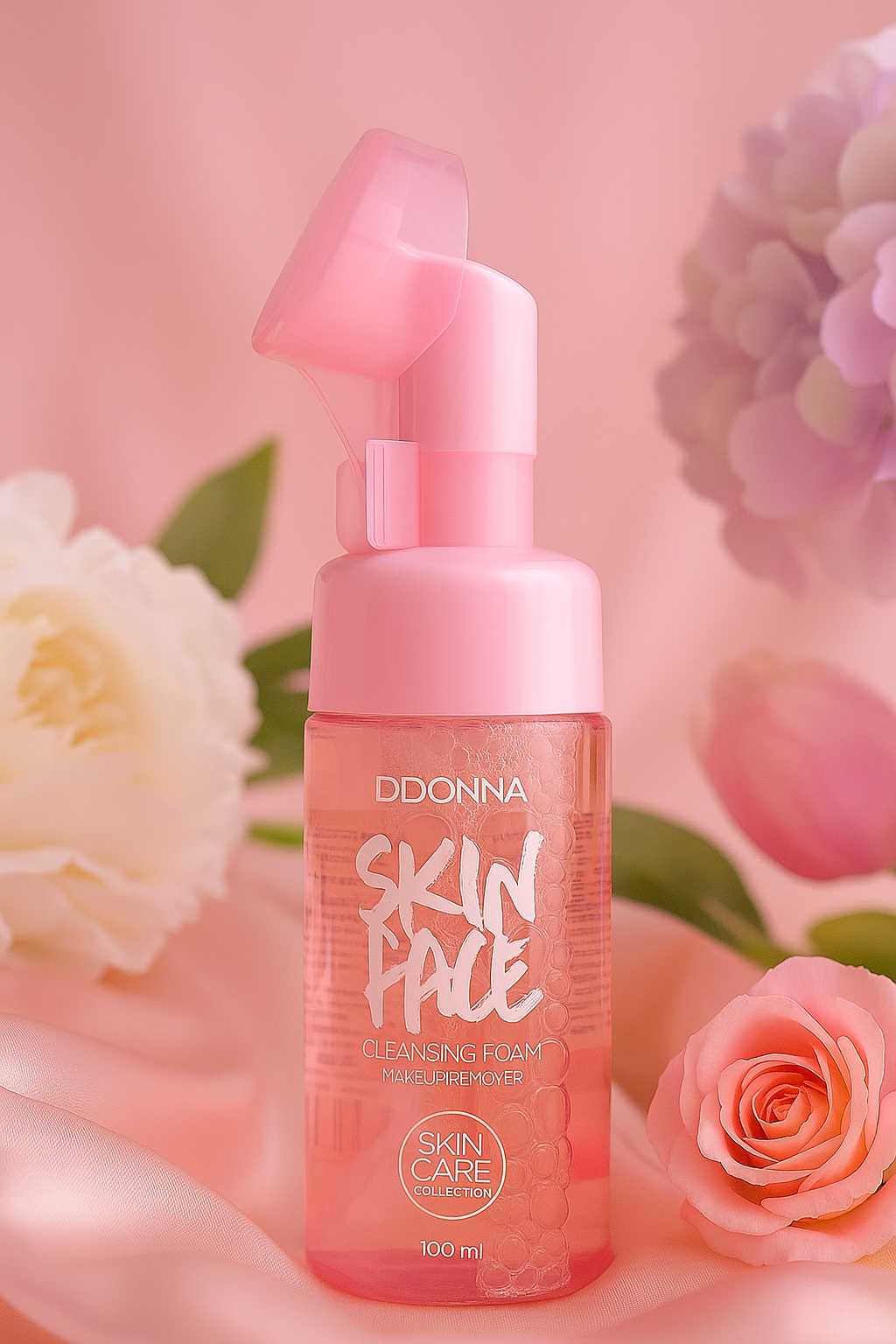 Mousse nettoyante et démaquillante 100mL - Ddonna